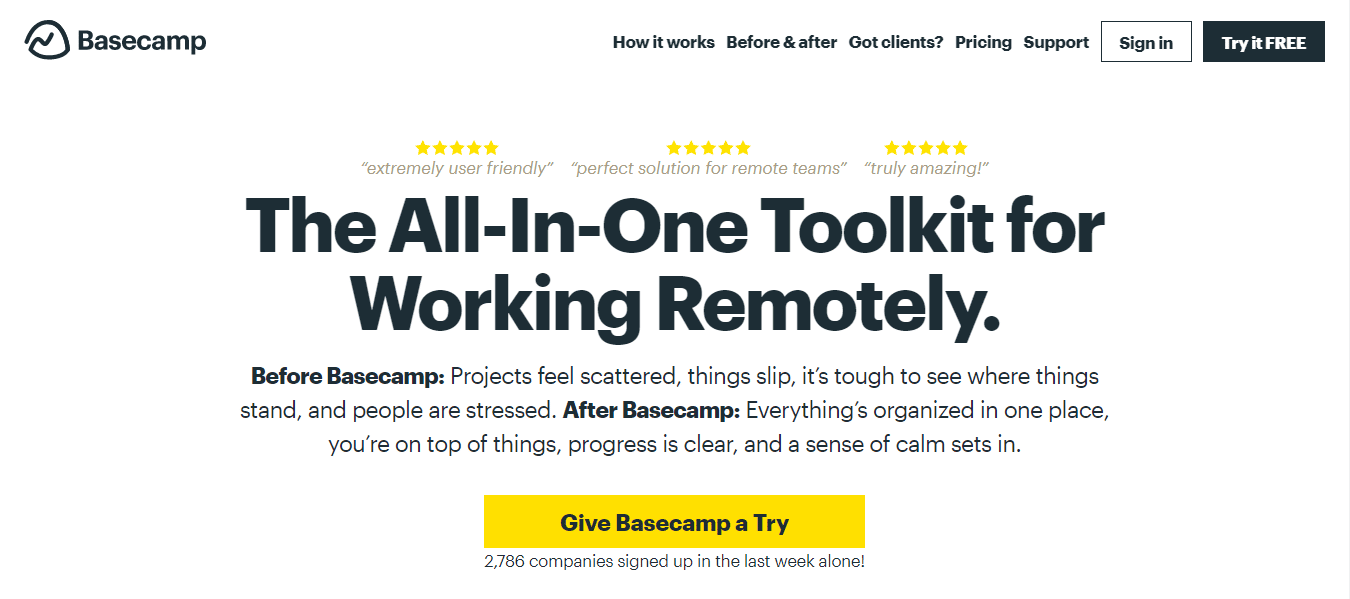 Basecamp - Invesp